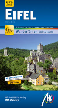 Vorderes Coverbild Eifel MM-Wandern Wanderführer Michael Müller Verlag