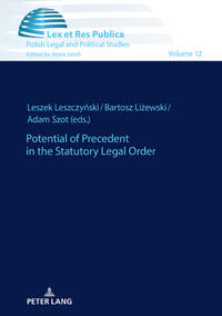 Vorderes Coverbild Potential of Precedent in the Statutory Legal Order