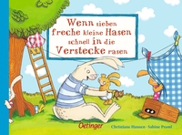 Vorderes Coverbild Wenn sieben freche kleine Hasen schnell in die Verstecke rasen
