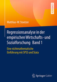 Vorderes Coverbild Regressionsanalyse in der empirischen Wirtschafts- und Sozialforschung Band 1