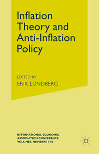 Vorderes Coverbild Inflation Theory and Anti-Inflation Policy