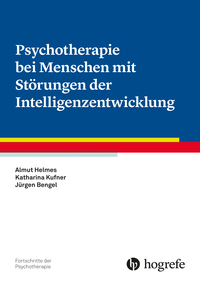 Vorderes Coverbild Psychotherapie bei Menschen mit Störungen der Intelligenzentwicklung