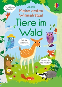 Vorderes Coverbild Meine ersten Wimmelrätsel: Tiere im Wald