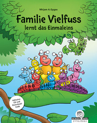 Vorderes Coverbild Familie Vielfuss lernt das Einmaleins