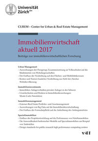 Vorderes Coverbild Immobilienwirtschaft aktuell 2017