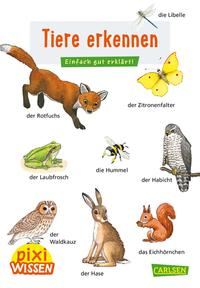 Vorderes Coverbild Pixi Wissen 30: Tiere erkennen