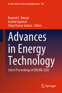 Vorderes Coverbild Advances in Energy Technology