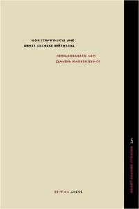 Vorderes Coverbild Igor Strawinskys und Ernst Kreneks Spätwerke