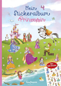 Vorderes Coverbild Mein Stickeralbum Prinzessin