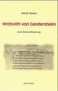 Vorderes Coverbild Hrotsvith von Gandersheim. Eine Entmystifizierung
