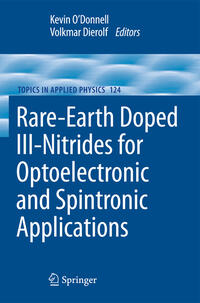Vorderes Coverbild Rare-Earth Doped III-Nitrides for Optoelectronic and Spintronic Applications