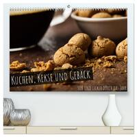 Vorderes Coverbild Kuchen, Kekse und Gebäck - süß und lecker durch das Jahr (hochwertiger Premium Wandkalender 2026 DIN A2 quer), Kunstdruck in Hochglanz