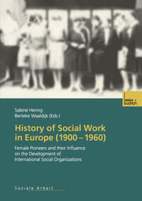 Vorderes Coverbild History of Social Work in Europe (1900–1960)