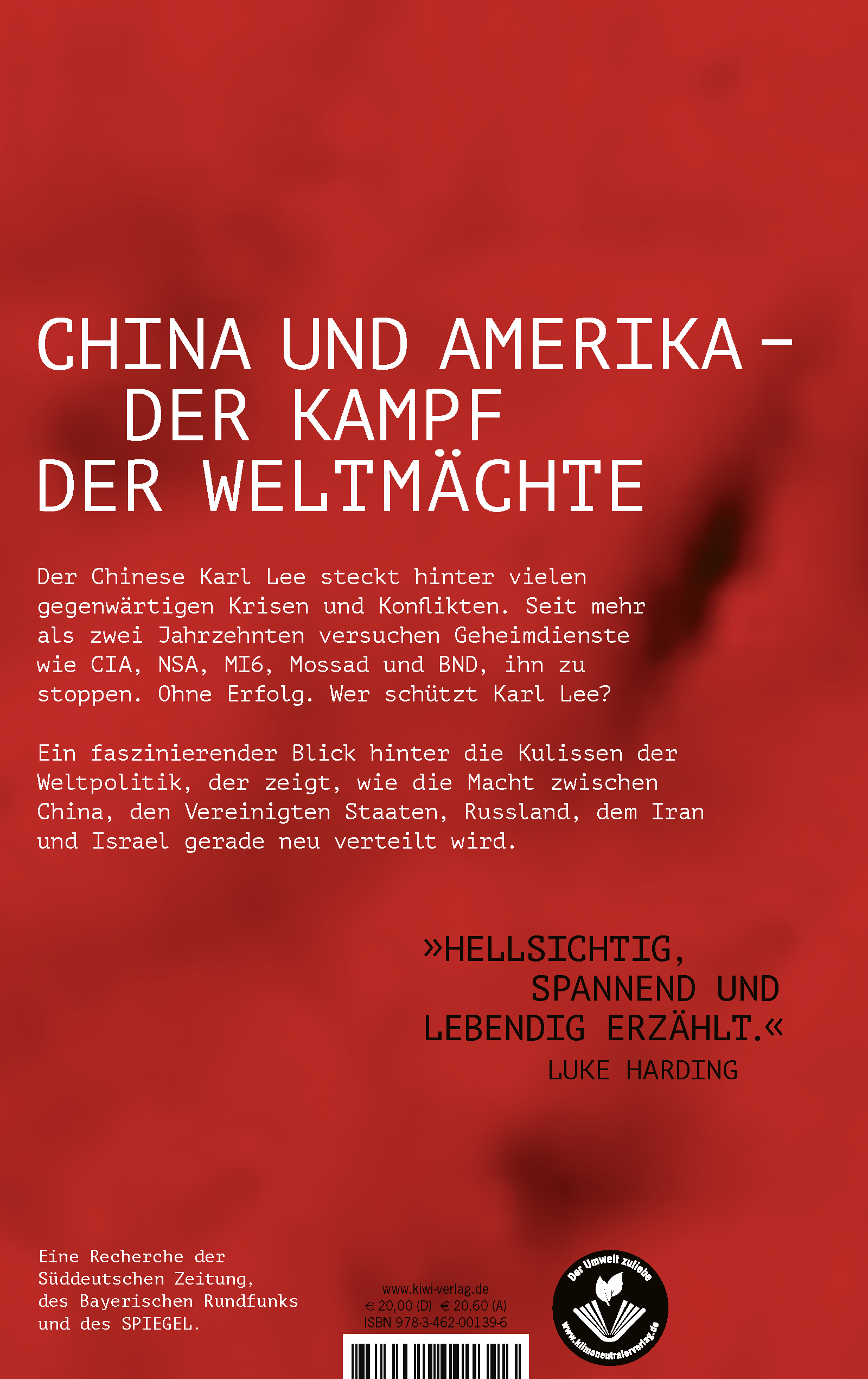 Rückseitencover Die Jagd auf das chinesische Phantom