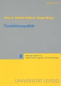 Vorderes Coverbild Translationsqualität