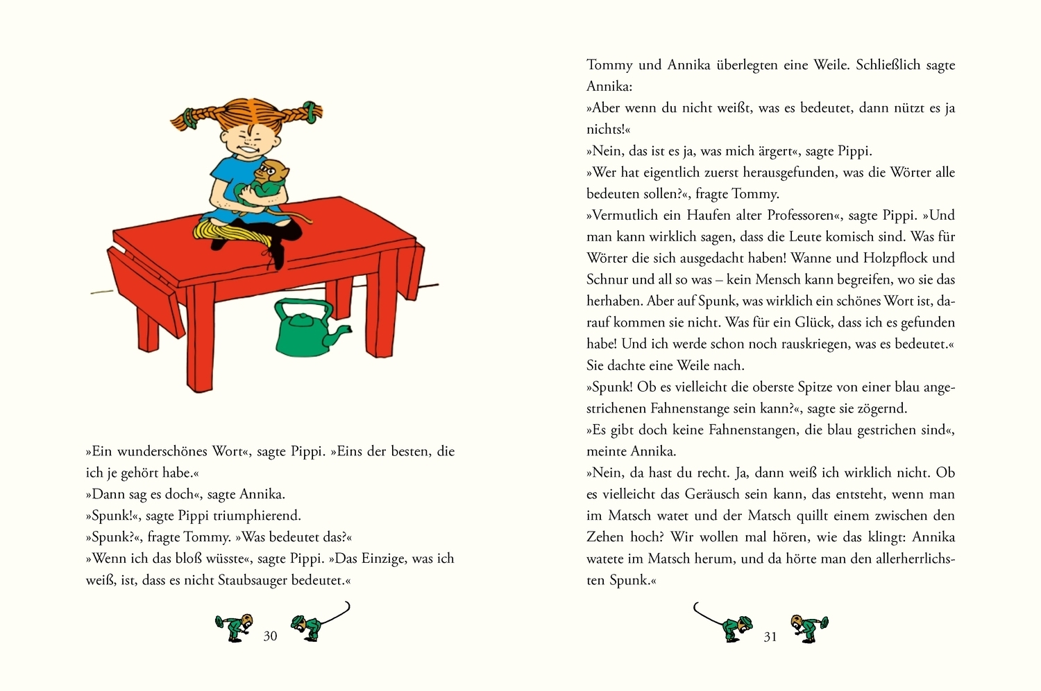 Beispielinhalt (Bild) Pippi Langstrumpf 3. Pippi in Taka-Tuka-Land