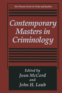 Vorderes Coverbild Contemporary Masters in Criminology