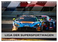 Vorderes Coverbild Liga der Supersportwagen (Wandkalender 2025 DIN A4 quer), CALVENDO Monatskalender