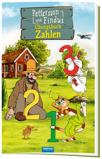Vorderes Coverbild Trötsch Pettersson und Findus Zahlen Übungsbuch