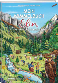 Vorderes Coverbild Mein Wimmelbuch Elin das Baumzwergenmädchen
