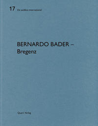 Vorderes Coverbild Bernardo Bader Architekten – Bregenz