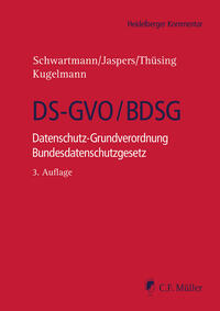Vorderes Coverbild DS-GVO/BDSG