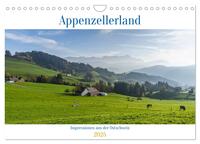 Vorderes Coverbild Appenzellerland (Wandkalender 2025 DIN A4 quer), CALVENDO Monatskalender