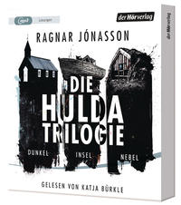 Vorderes Coverbild Die Hulda-Trilogie. Dunkel - Insel - Nebel