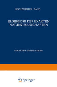 Vorderes Coverbild Ergebnisse der Exakten Naturwissenschaften