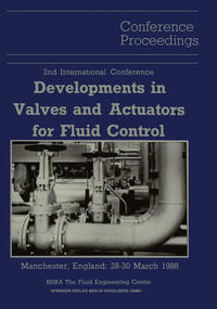 Vorderes Coverbild Proceedings of the 2nd International Conference on Developments in Valves and Actuators for Fluid Control