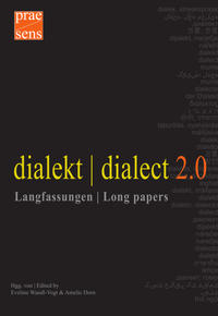 Vorderes Coverbild dialekt | dialect 2.0. Langfassungen | Long papers