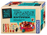 Vorderes Coverbild Bastelbox Armbänder knüpfen