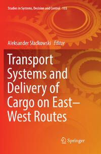Vorderes Coverbild Transport Systems and Delivery of Cargo on East–West Routes