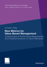 Vorderes Coverbild New Metrics for Value-Based Management