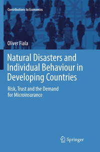 Vorderes Coverbild Natural Disasters and Individual Behaviour in Developing Countries
