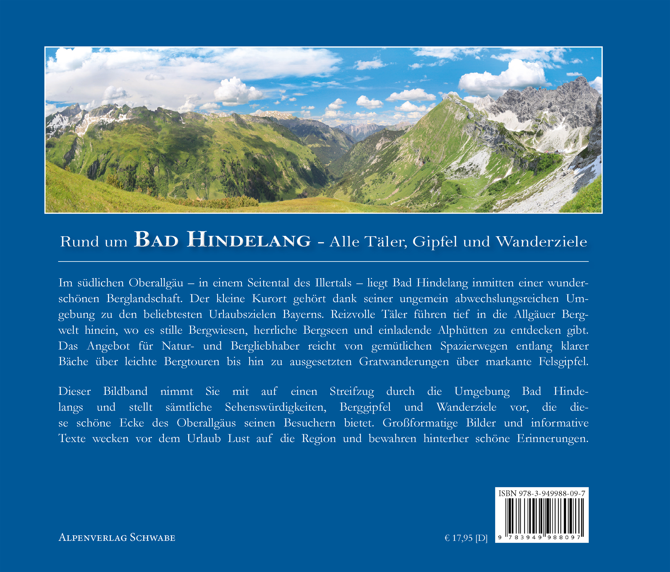 Rückseitencover Rund um Bad Hindelang