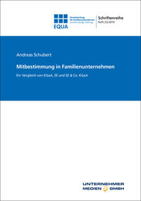 Vorderes Coverbild Mitbestimmung in Familienunternehmen