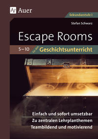 Vorderes Coverbild Escape-Rooms für den Geschichtsunterricht 5-10