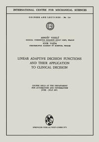 Vorderes Coverbild Linear Adaptive Decision Functions and Their Application to Clinical Decision