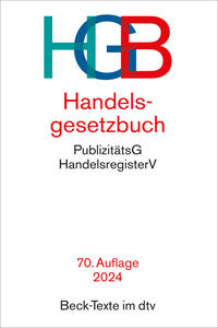 Vorderes Coverbild Handelsgesetzbuch