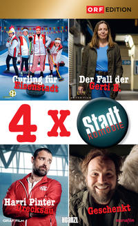 Vorderes Coverbild Stadtkomödien-Set 2: Curling für Eisenstadt/Der Fall der Gerti B./Harri Pinter Drecksau/Geschenkt