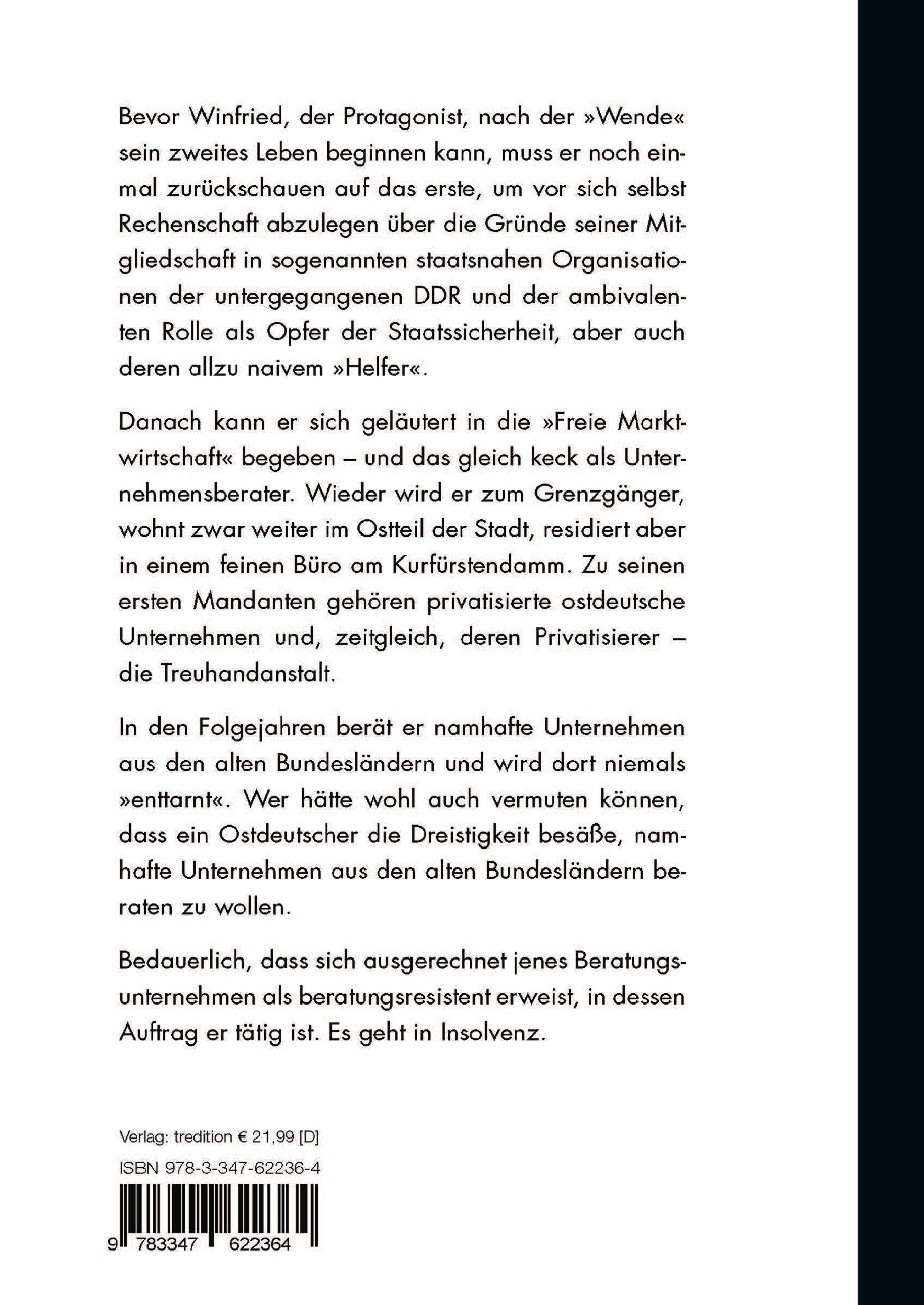 Rückseitencover Ostvorstellung