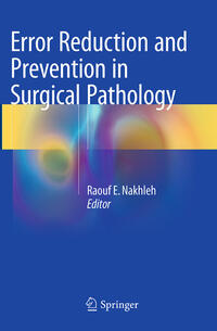 Vorderes Coverbild Error Reduction and Prevention in Surgical Pathology