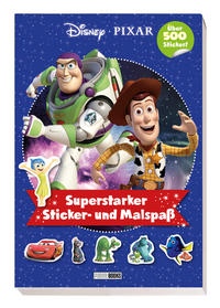 Vorderes Coverbild Disney PIXAR: Superstarker Sticker- und Malspaß
