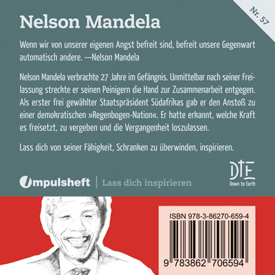 Rückseitencover Nelson Mandela