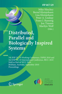 Vorderes Coverbild Distributed, Parallel and Biologically Inspired Systems