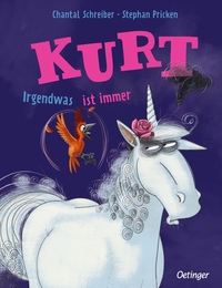 Vorderes Coverbild Kurt, Einhorn wider Willen. Irgendwas ist immer