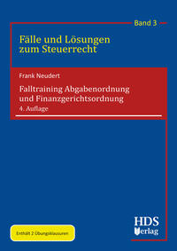 Vorderes Coverbild Falltraining Abgabenordnung und Finanzgerichtsordnung