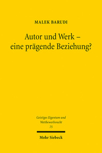 Vorderes Coverbild Autor und Werk - eine prägende Beziehung?