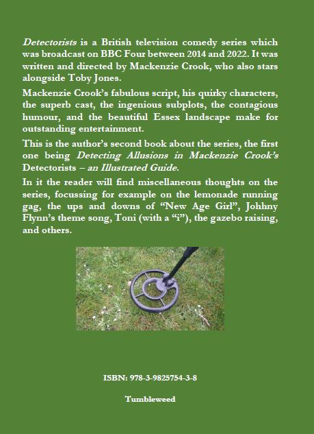 Rückseitencover Miscellaneous Thoughts on Mackenzie Crook’s Detectorists Series